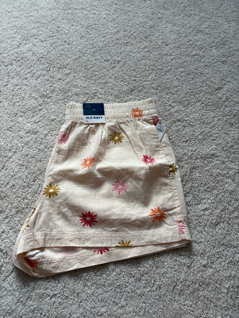 Old Navy Cream Shorts